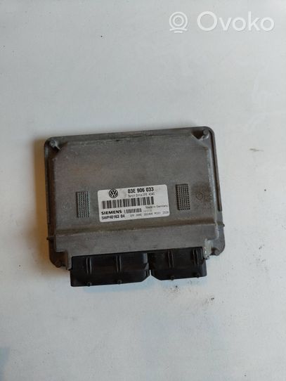 Volkswagen Polo Kit centralina motore ECU e serratura 03E906033