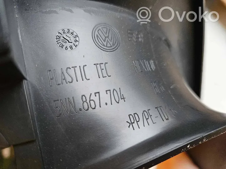 Volkswagen Tiguan Panel embellecedor lado inferior del maletero/compartimento de carga 5NN867704