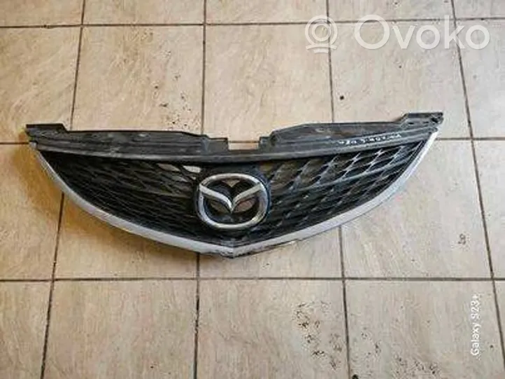 Mazda 6 Grille calandre supérieure de pare-chocs avant GS1D50712