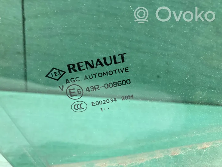 Renault Megane IV Rear door window glass 