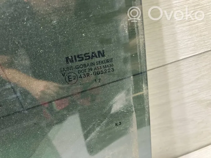 Nissan Micra K14 Vitre de fenêtre porte arrière 