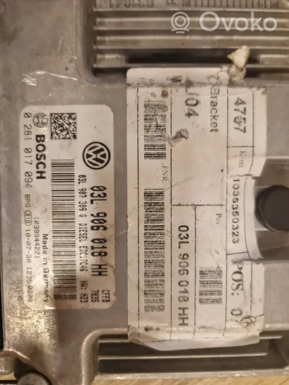 Volkswagen Sharan Sterownik / Moduł ECU 03L906018HH