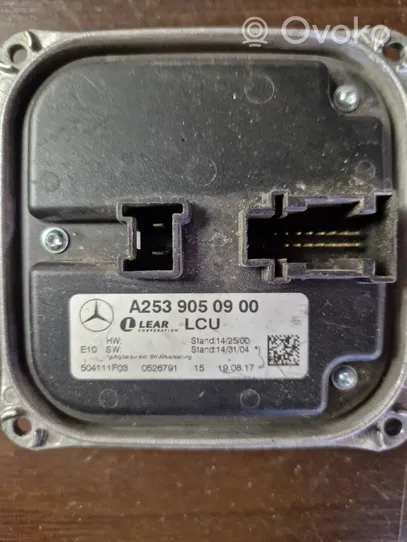 Mercedes-Benz GLC X253 C253 Moduł poziomowanie świateł Xenon A2539050900