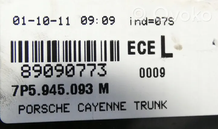 Porsche Cayenne (92A) Lampy tylne / Komplet 7P5945096K