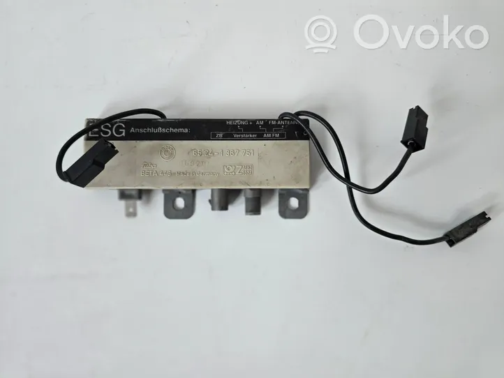 BMW 3 E36 Antennin ohjainlaite 1387751