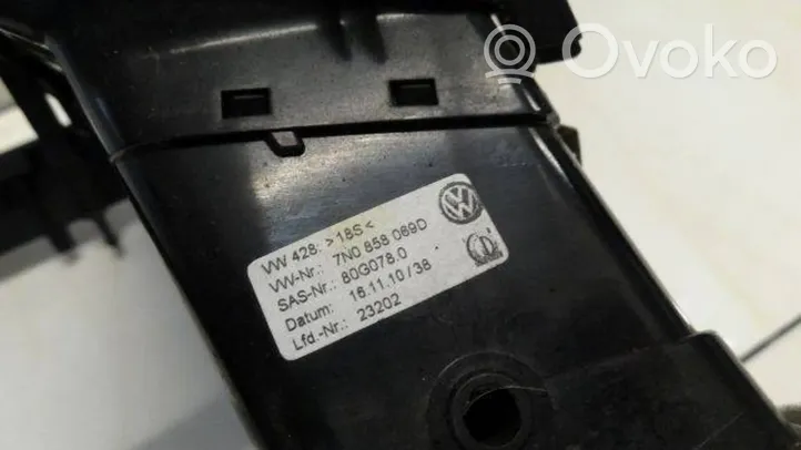 Volkswagen Sharan Griglia di ventilazione centrale cruscotto 7N0858069D