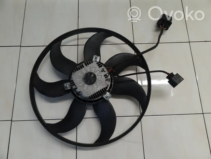 Volkswagen Golf VI Ventilateur, condenseur de climatisation 