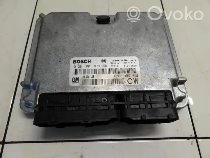 Opel Vectra B Sterownik / Moduł ECU 09136118