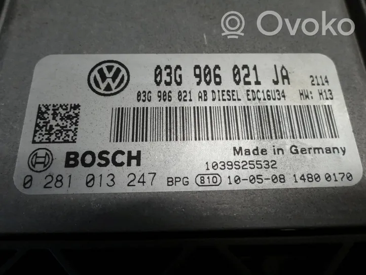 Volkswagen Caddy Autres unités de commande / modules 03G906021JA