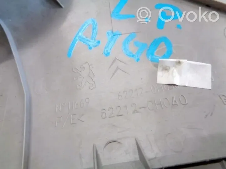 Toyota Aygo AB10 Muu kynnyksen/pilarin verhoiluelementti 