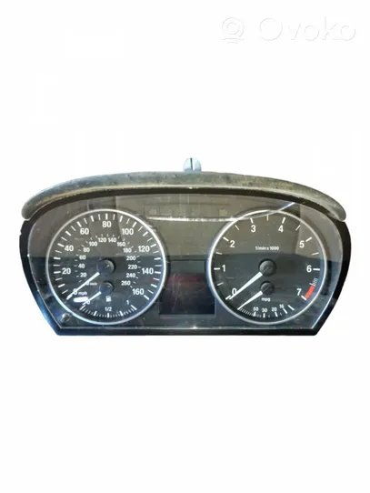 BMW 3 E90 E91 Compteur de vitesse tableau de bord 9141480