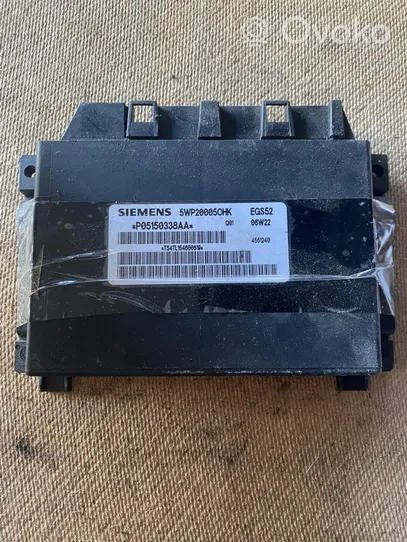 Jeep Grand Cherokee (WK) Module de contrôle de boîte de vitesses ECU P05150338AA