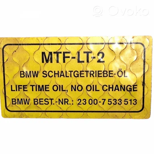 BMW 3 E90 E91 Механическая коробка передач, 6 передач MTFLT2