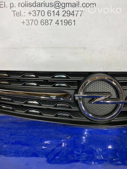 Opel Zafira Life Grille calandre supérieure de pare-chocs avant 9833128677