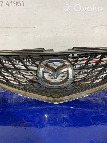 Mazda 6 Grille calandre supérieure de pare-chocs avant GS1D50712