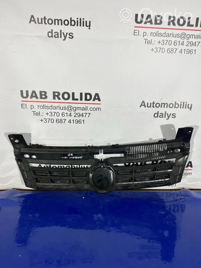 Volkswagen Sharan Griglia superiore del radiatore paraurti anteriore 7N0853653B