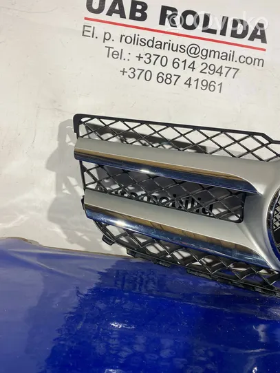 Mercedes-Benz GLK (X204) Grille calandre supérieure de pare-chocs avant A2048802983