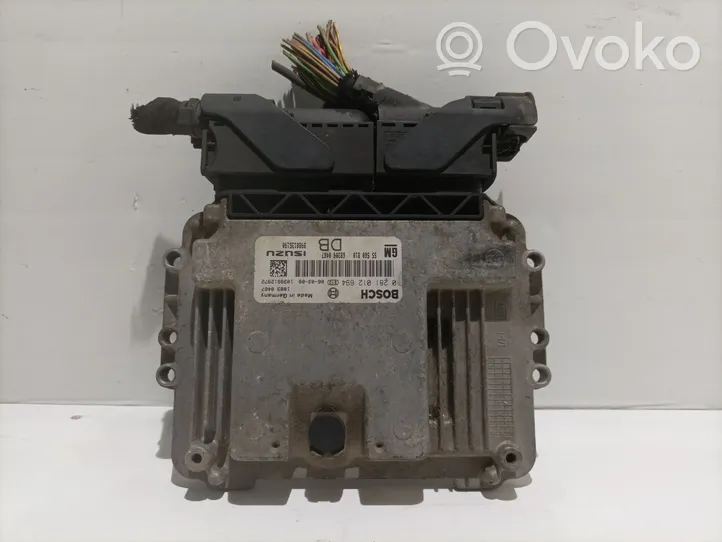 Opel Astra G Sterownik / Moduł ECU 0281012548