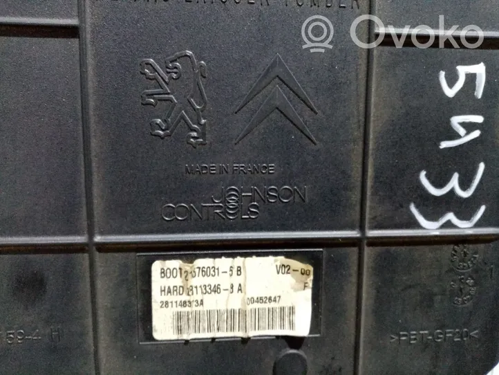 Citroen C4 Aircross Set scatola dei fusibili 9660105980