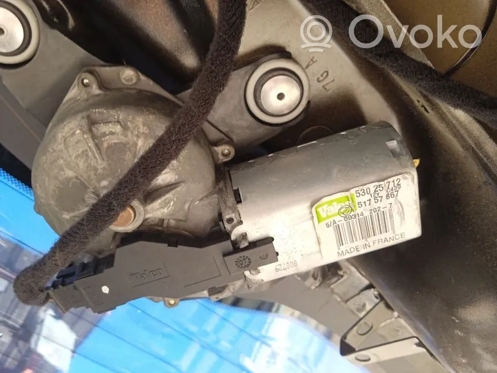 Fiat Grande Punto Aizmugurējā loga tīrītāja motoriņš 53025712