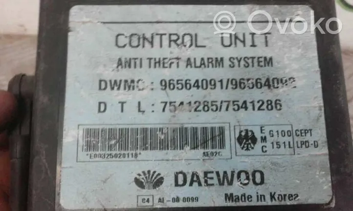 Daewoo Matiz Autres unités de commande / modules 7541285