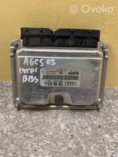 Audi A6 S6 C5 4B Calculateur moteur ECU 038906019LL