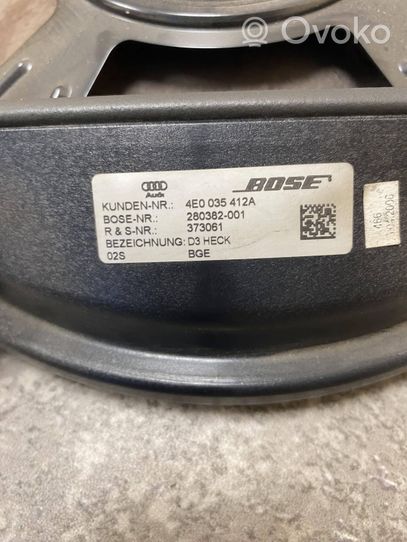 Audi A8 S8 D3 4E Subwoofer altoparlante 4E0035412A