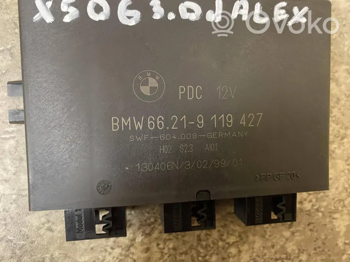 BMW X5 E53 Centralina/modulo sensori di parcheggio PDC 66219119427