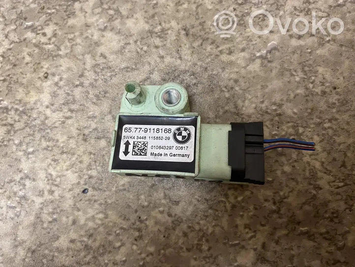 BMW 5 E60 E61 Sensor impacto/accidente para activar Airbag 65779118168