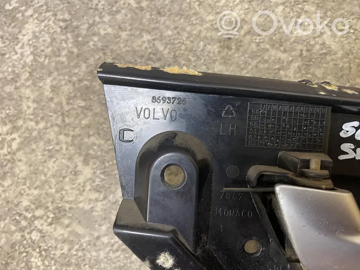 Volvo S60 Klamka wewnętrzna drzwi przednich 8693726