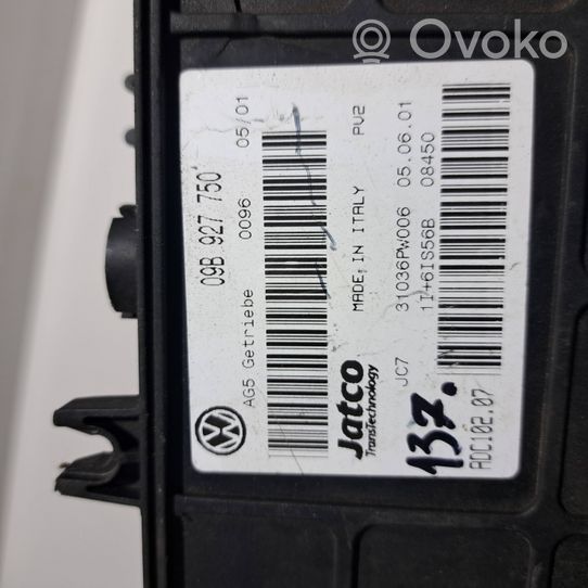 Volkswagen Sharan Module de contrôle de boîte de vitesses ECU 09B927750