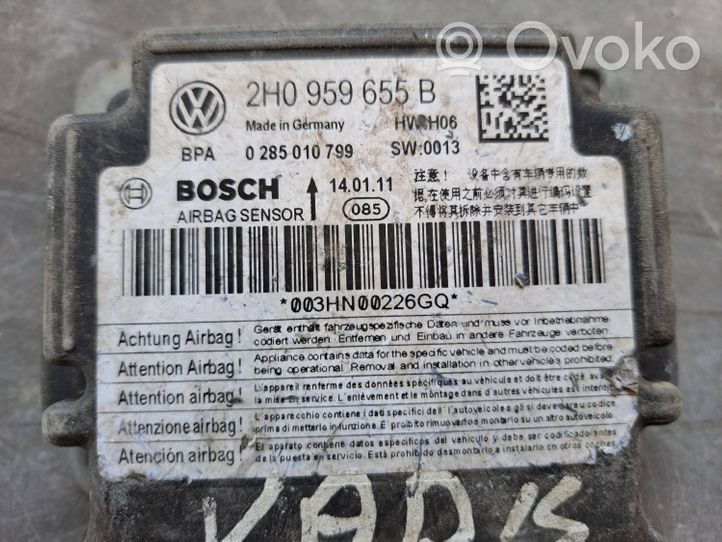 Volkswagen Amarok Airbag control unit/module 2H0959655B