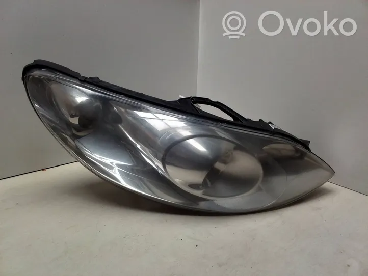 Peugeot 407 Lampa przednia 9656668780