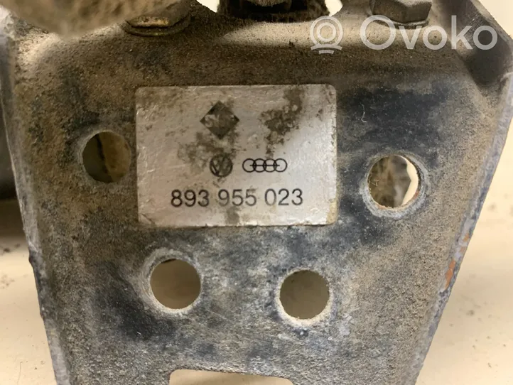 Audi 80 90 B3 Motor y varillaje del limpiaparabrisas delantero 893955023