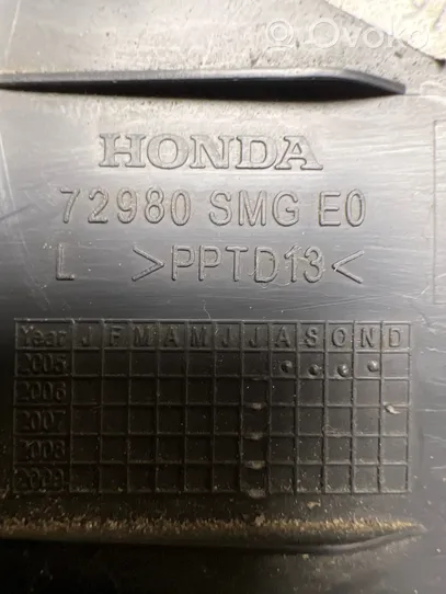 Honda Civic Copertura in plastica per specchietti retrovisori esterni 72980