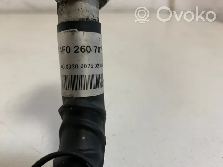 Audi A6 S6 C6 4F Air conditioning (A/C) pipe/hose 4F0260707ab