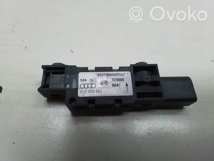 Audi A4 S4 B6 8E 8H Gaisa spilvenu trieciensensors 8e0959651