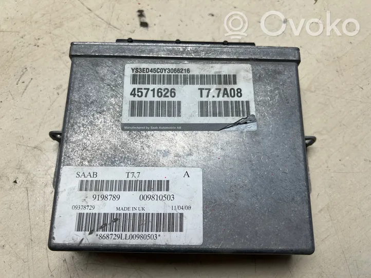 Saab 9-5 Calculateur moteur ECU 9198789