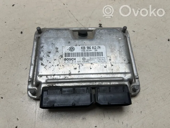 Seat Toledo II (1M) Calculateur moteur ECU 038906012FN