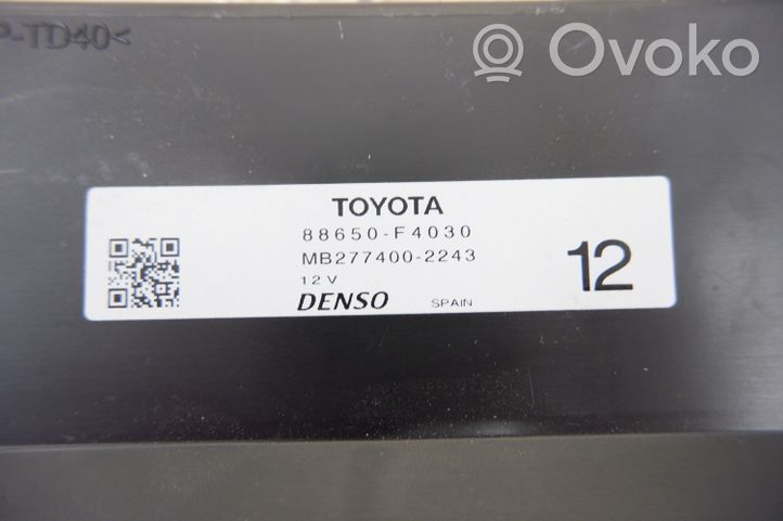 Toyota C-HR Kondicionieriaus valdymo blokas 88650F4030