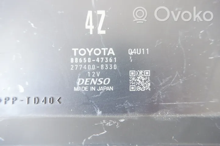 Toyota Prius (XW50) Module unité de contrôle climatisation 8865047361