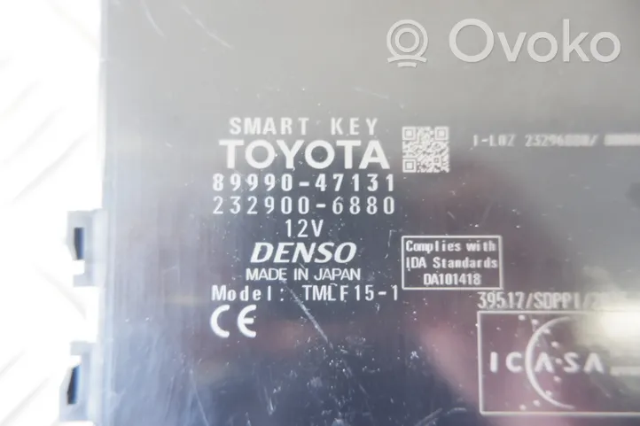 Toyota Prius (XW50) Module de contrôle sans clé Go 8999047131