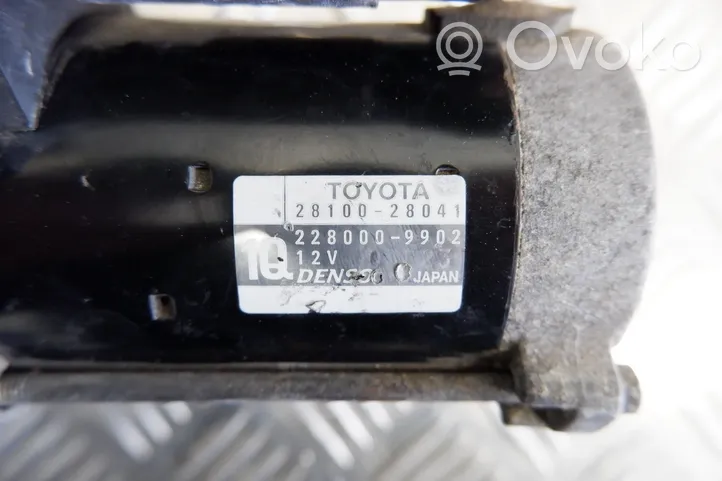 Lexus RX 330 - 350 - 400H Käynnistysmoottori 2810028041