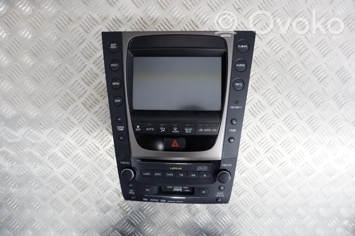 Lexus GS 300 350 430 450H Unità principale autoradio/CD/DVD/GPS 8611130570