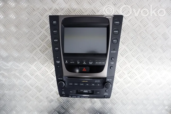 Lexus GS 300 350 430 450H Unità principale autoradio/CD/DVD/GPS 8612030B10