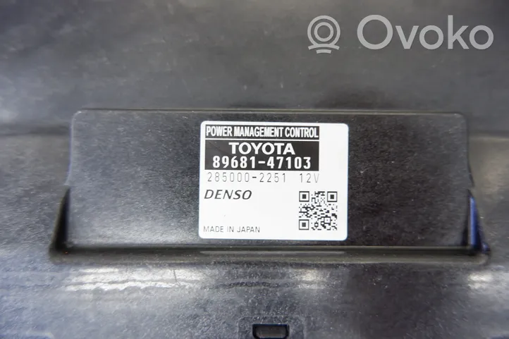 Toyota Prius (XW30) Kit calculateur ECU et verrouillage 8968147103