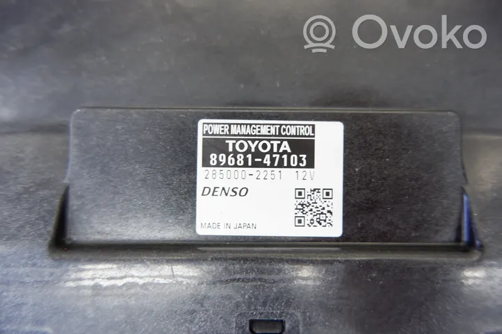 Toyota Prius (XW30) Komputer / Sterownik ECU i komplet kluczy 8968147103