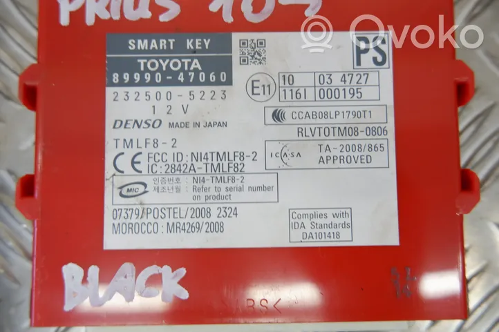 Toyota Prius (XW30) Kit calculateur ECU et verrouillage 8999047060