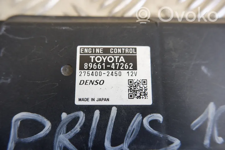 Toyota Prius (XW30) Centralina/modulo del motore 8966147262