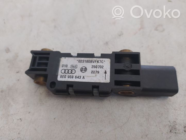 Audi A6 Allroad C5 Airbagsensor Crashsensor Drucksensor 8E0959643A